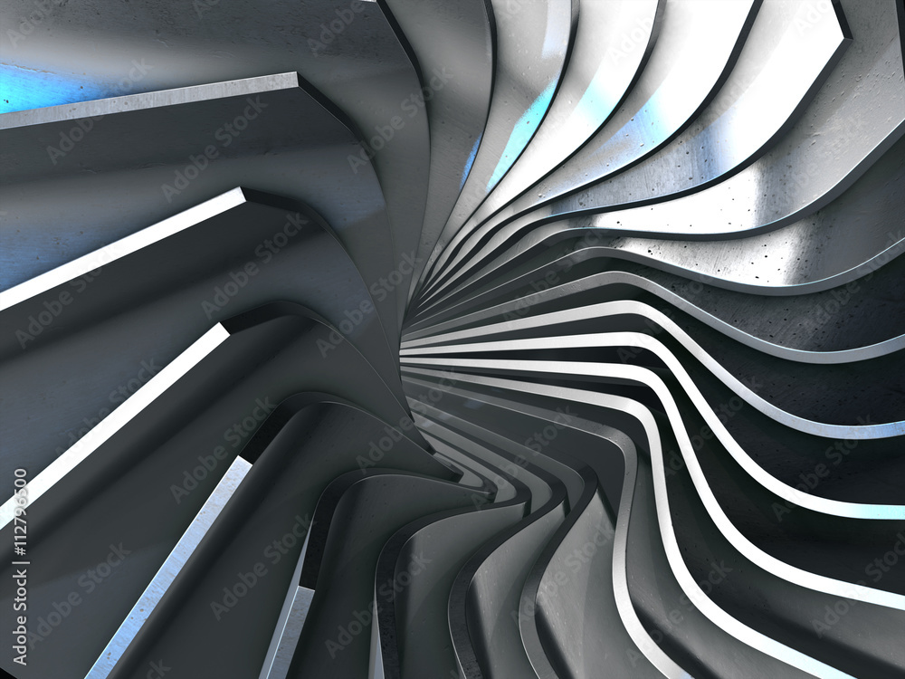 Aufkleber abstract 3d rendering of gold surface.3d rendering.