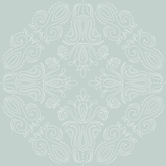 Damask Oriental Pattern