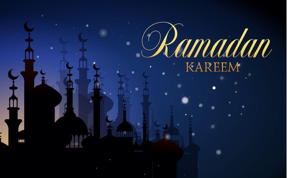 Ramadan Kareem islamic background.