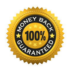 Money Back Guaranteed Label