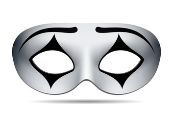 Pierrot carnival mask - obrazy, fototapety, plakaty