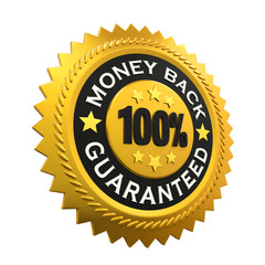 Money Back Guaranteed Label