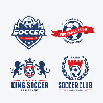Soccer Club logo,Football logo,vector logo template
