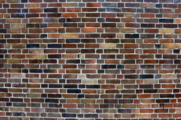 brick wall background aged vintage texture