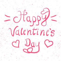 Fototapeta premium Vector hand drawn inscription