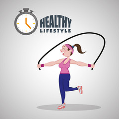 Healthy lifestyle design. Bodycare icon. Isolated illustration, vector graphic