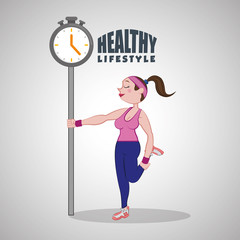 Healthy lifestyle design. Bodycare icon. Isolated illustration, vector graphic