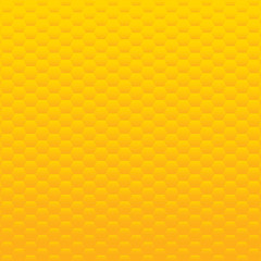 Vector background. Yellow and orange honeycomb.