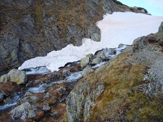 Tatry mountains in Slovakia in the spring