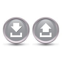 Button Edition Vector upload download gray