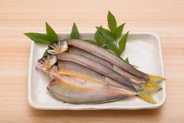 鮎の干物