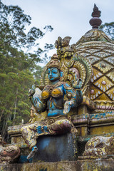 Fototapeta na wymiar Seetha Amman Hindu temple, Sri Lanka