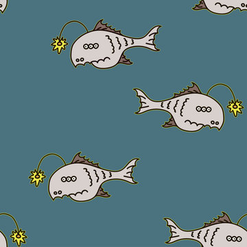 Angler fish pattern