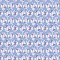 Ethnic boho seamless pattern with decorative flowers. Print. Cloth design, wallpaper.