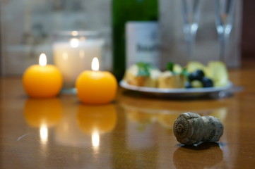 An occasion for champagne.