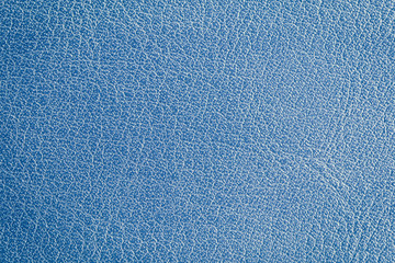 Background of blue artificial leather