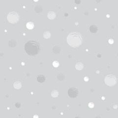ink brush strokes gray abstract background with dots. vector