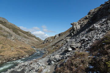 Hiking along Savage River