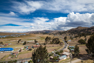 Fototapeta na wymiar landscape of Peru