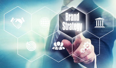Business Brand Strategy Concept
