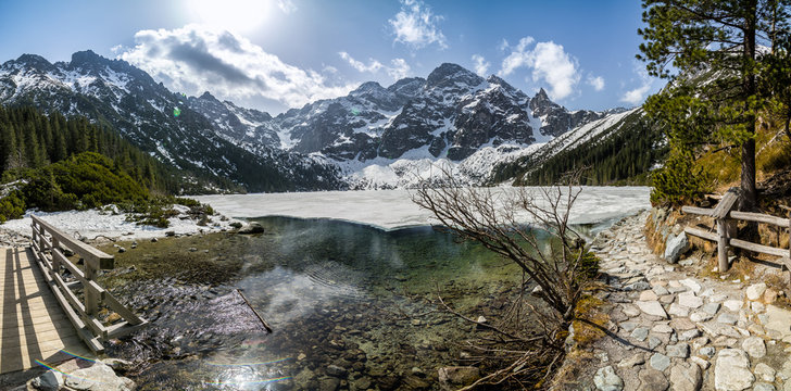 Fototapeta Morskie Oko, Tatry Góry Polska