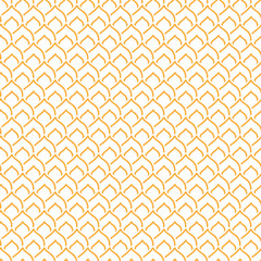 Naklejka premium seamless Traditional japanese seigaiha ocean wave pattern