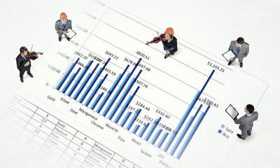 Dynamics of growth in business