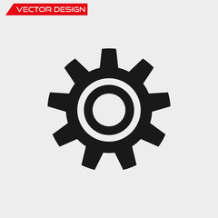 Vector gearwheel icon
