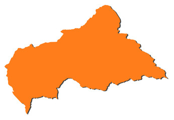 Map - Central African Republic