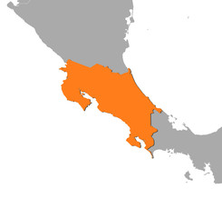 Map - Costa Rica