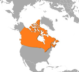 Map - Canada