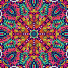 colorful geometric seamless pattern