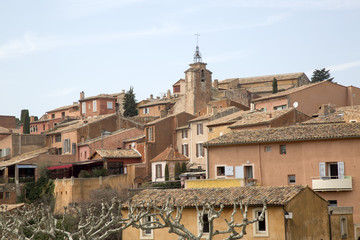 Roussillon Village in Provence; Luberon