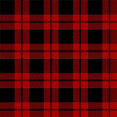 Lumberjack plaid pattern vector