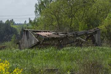 Old abandoned barn