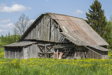Old abandoned barn