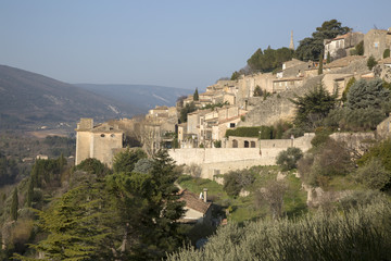 Fototapeta na wymiar Bonnieux Village in Provence