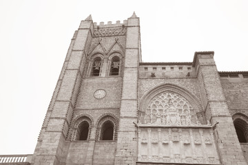 Fototapeta premium Cathedral Church, Avila; Spain
