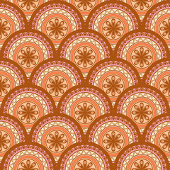 Seamless abstract geometric pattern. Seamless background. Vector Illustration