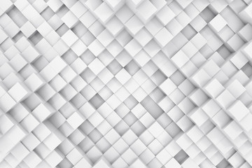 Abstract background made of cubes. 3d illustration