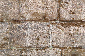 Brick texture with scratches and cracks