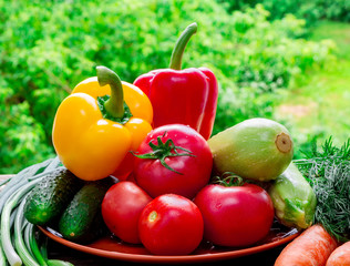 Healthy food from village