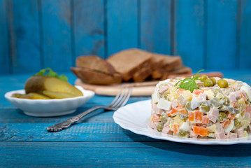 Traditional Russian Olivier