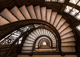 Fotobehang Oriel staircase © gnagel