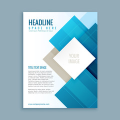modern business brochure template flyer
