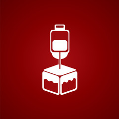 Blood Donation Graphic Vector Illustration.