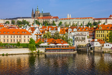 Obraz premium Prague Charles bridge, Czech Republic