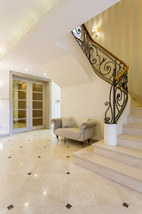A touch of luxury in new hallway