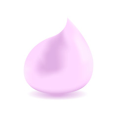 Vector White moisturizer Foam Cream Mousse Soap Lotion . moisturizer collagen Foam Cream Mousse single version