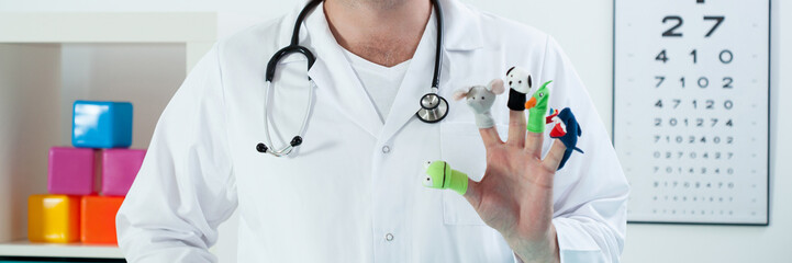 Friendly pedriatrician